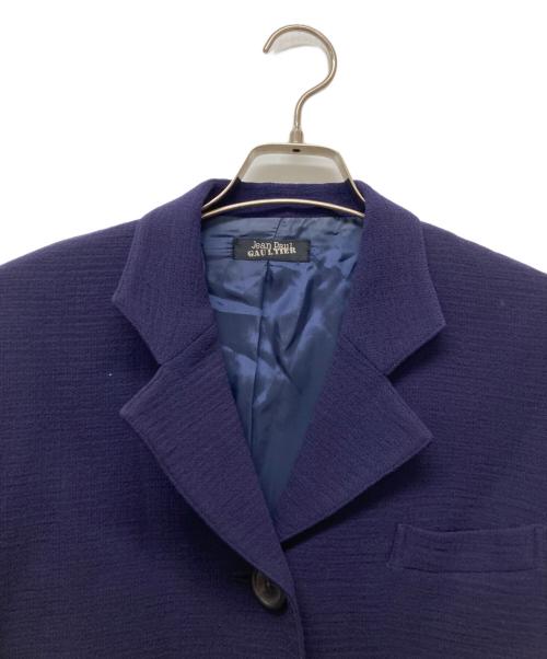 Jean Paul GAULTIER（ジャンポールゴルチェ）Jean Paul GAULTIER (ジャンポールゴルチェ) ウールジャケット ネイビー サイズ:9の古着・服飾アイテム