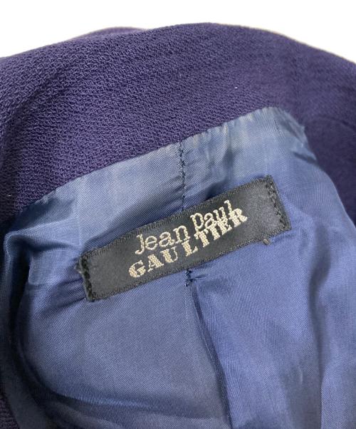 Jean Paul GAULTIER（ジャンポールゴルチェ）Jean Paul GAULTIER (ジャンポールゴルチェ) ウールジャケット ネイビー サイズ:9の古着・服飾アイテム