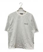 OPTSTUFFオプトスタフ）の古着「ボーダーTシャツ/OPT1007B」｜ホワイト×ブラック