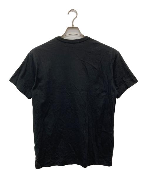 PLAY COMME des GARCONS（プレイコムデギャルソン）PLAY COMME des GARCONS (プレイコムデギャルソン) 刺繍ロゴTシャツ ブラック サイズ:ＸＸＬの古着・服飾アイテム
