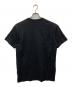 PLAY COMME des GARCONS (プレイコムデギャルソン) 刺繍ロゴTシャツ ブラック サイズ:ＸＸＬ：6000円