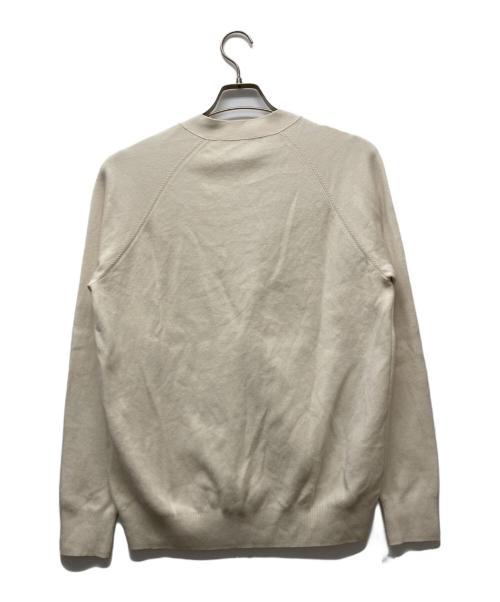 CABAN（キャバン）CABaN (キャバン) コットンカシミヤカーディガン ホワイト サイズ:Mの古着・服飾アイテム