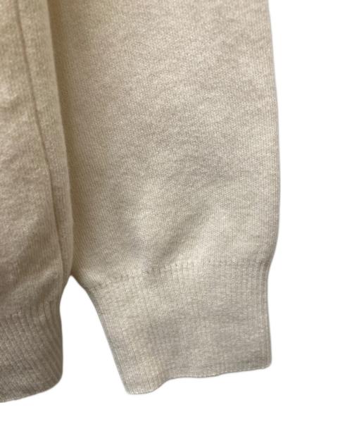 CABAN（キャバン）CABaN (キャバン) コットンカシミヤカーディガン ホワイト サイズ:Mの古着・服飾アイテム