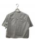 MHL (エムエイチエル) COTTON GRAPH CHECK シャツ グレー サイズ:S：8000円