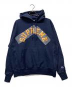 SUPREME×Championシュプリーム×チャンピオン）の古着「25ss  Hooded Sweatshirt」｜ネイビー