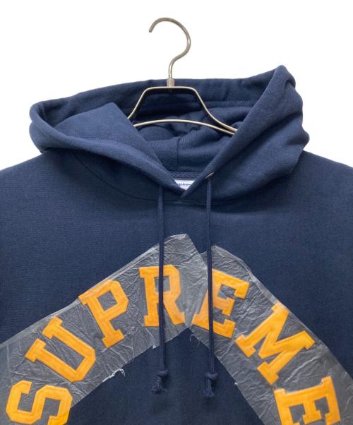 SUPREME（シュプリーム）Supreme (シュプリーム) Champion (チャンピオン) 25ss  Hooded Sweatshirt ネイビー サイズ:LARGEの古着・服飾アイテム