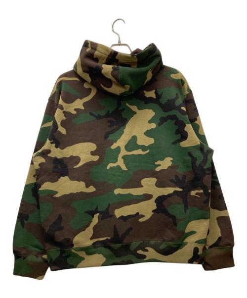 SUPREME（シュプリーム）Supreme (シュプリーム) Collegiate Applique Zip Up Hooded Sweatshirt オリーブ サイズ:LARGEの古着・服飾アイテム