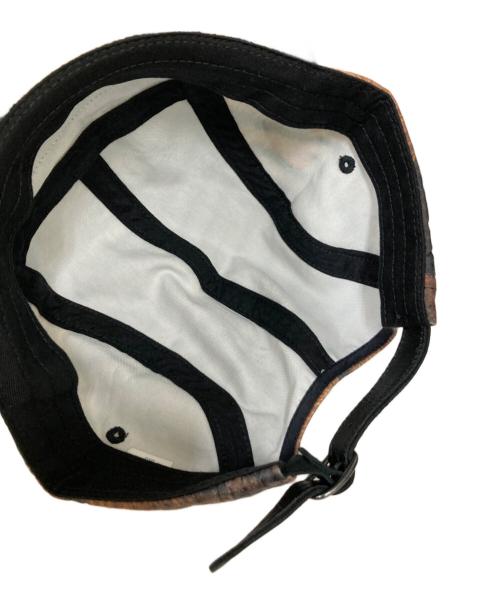 SUPREME（シュプリーム）Supreme (シュプリーム) 25FW Washed Chino Twill Camp Cap Tiger ブラウンの古着・服飾アイテム