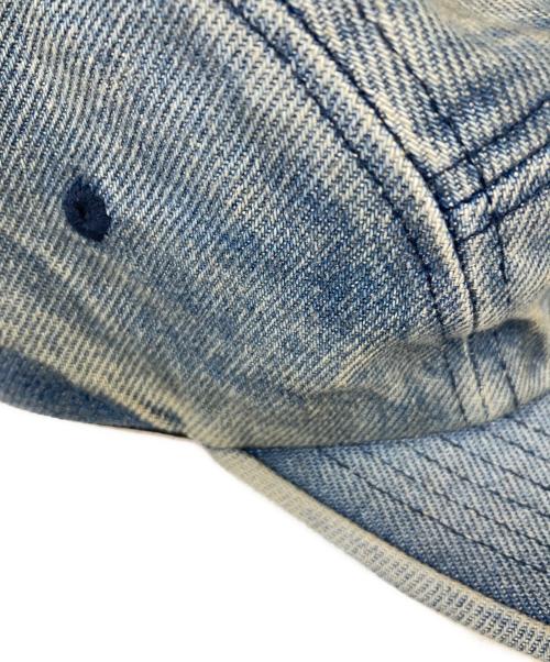 SUPREME（シュプリーム）Supreme (シュプリーム) Washed Chino Twill Camp Cap ブルーの古着・服飾アイテム