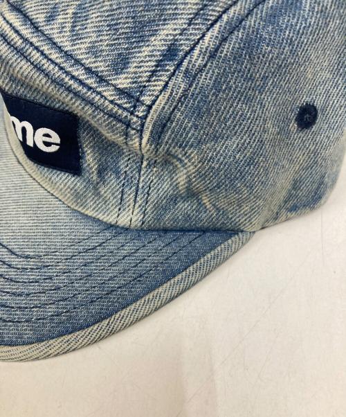 SUPREME（シュプリーム）Supreme (シュプリーム) Washed Chino Twill Camp Cap ブルーの古着・服飾アイテム