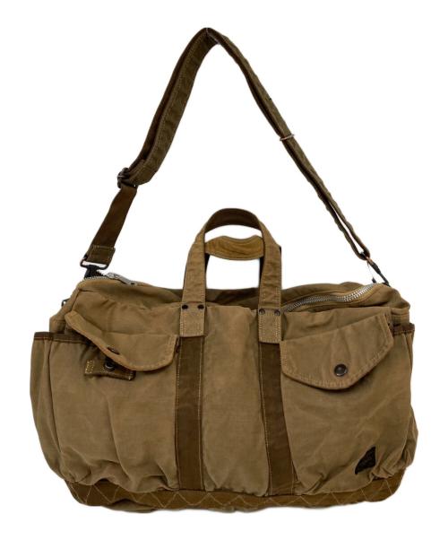 PORTER（ポーター）PORTER (ポーター) CRAG 2WAY Boston bag ブラウンの古着・服飾アイテム