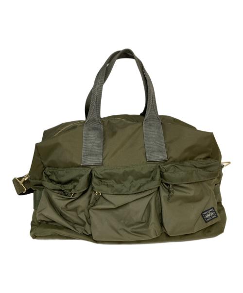 PORTER（ポーター）PORTER (ポーター) フォース 2WAYダッフルバッグ オリーブの古着・服飾アイテム