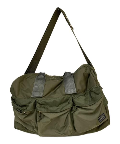 PORTER（ポーター）PORTER (ポーター) フォース 2WAYダッフルバッグ オリーブの古着・服飾アイテム