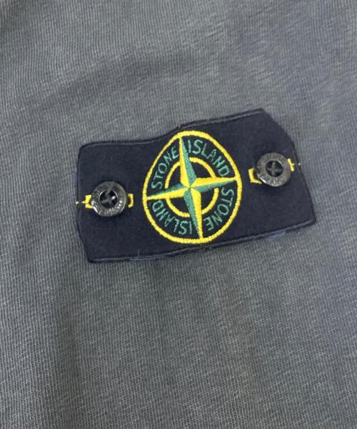 STONE ISLAND（ストーンアイランド）STONE ISLAND (ストーンアイランド) ジップアップパーカー グレー サイズ:Mの古着・服飾アイテム