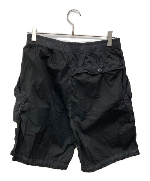 STONE ISLAND（ストーンアイランド）STONE ISLAND (ストーンアイランド) ガーメントダイ ストレッチコットン バミューダショートパンツ/K1S15L100009 S0003 ブラック サイズ:31の古着・服飾アイテム