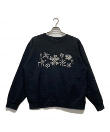 stussy（ステューシー）の古着「スノークルーネックスウェット」｜ブラック