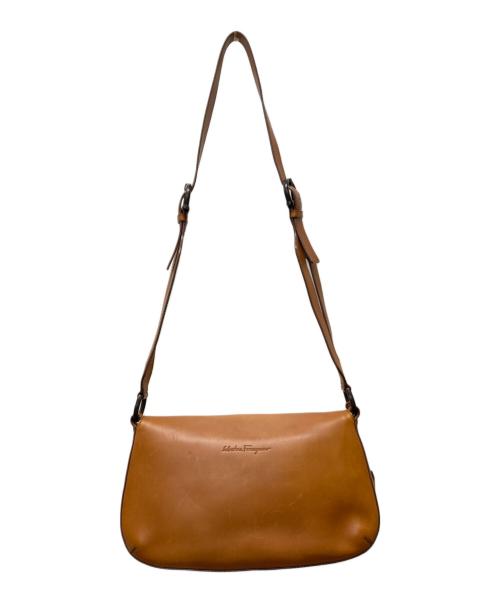 Salvatore Ferragamo（サルヴァトーレ フェラガモ）Salvatore Ferragamo (サルヴァトーレ フェラガモ) ショルダーバッグ ブラウンの古着・服飾アイテム