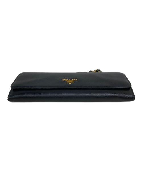 PRADA（プラダ）PRADA (プラダ) チェーンショルダーバッグ ブラックの古着・服飾アイテム
