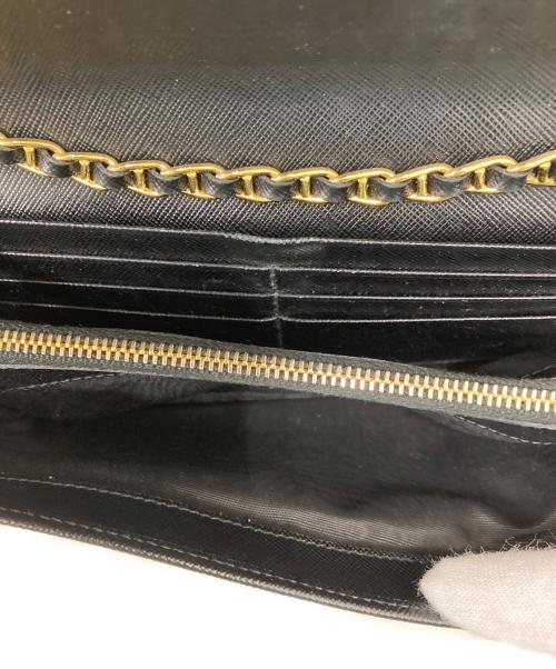 PRADA（プラダ）PRADA (プラダ) チェーンショルダーバッグ ブラックの古着・服飾アイテム