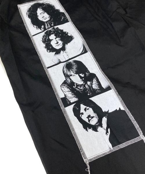 s'yte（サイト）s'yte (サイト) marquee club (マーキークラブ) 1968 100/2 Broad Omnibus Printed Patch Shirt ブラック サイズ:3 未使用品の古着・服飾アイテム