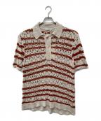 OUR LEGACYアワーレガシー）の古着「BIG PIQUE SHORT SLEEVE」｜ホワイト
