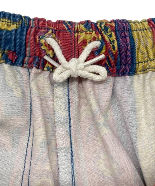 stussy（ステューシー）stussy (ステューシー) Fleur Stripe Beach Shorts レッド サイズ:Lの古着・服飾アイテム