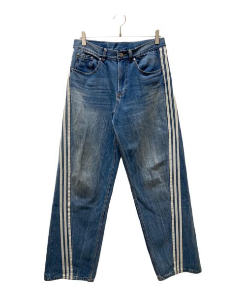 adidas（アディダス）adidas (アディダス) Adilenium シーズン3 ルーズフィット デニムパンツ インディゴ サイズ:30の古着・服飾アイテム