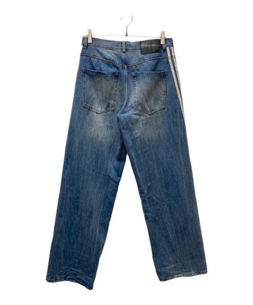 adidas（アディダス）adidas (アディダス) Adilenium シーズン3 ルーズフィット デニムパンツ インディゴ サイズ:30の古着・服飾アイテム