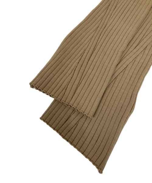 PRANK PROJECT（プランクプロジェクト）PRANK PROJECT (プランクプロジェクト) レーストリムシャツ グリーン×ベージュ サイズ:FREEの古着・服飾アイテム