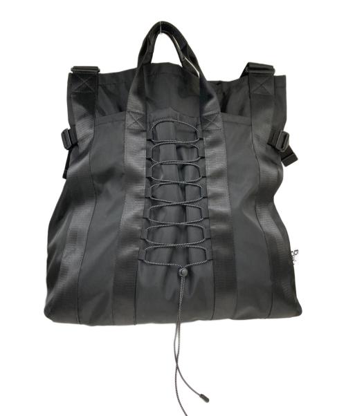 KISHIDAMIKI（キシダミキ）KISHIDAMIKI (キシダミキ) Oversizad 2way bag ブラックの古着・服飾アイテム