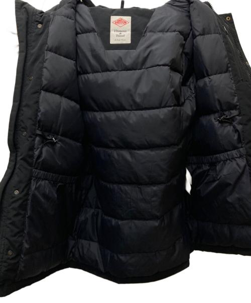 DANTON（ダントン）DANTON (ダントン) フーデッドダウンジャケット ブラック サイズ:42の古着・服飾アイテム