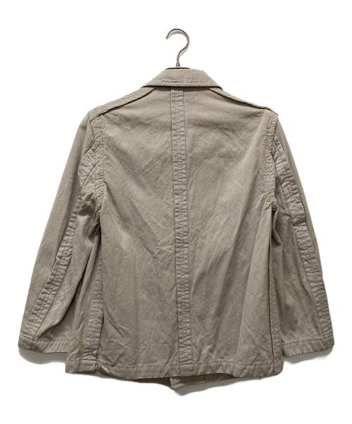 COMME des GARCONS HOMME PLUS（コムデギャルソンオムプリュス）COMME des GARCONS HOMME PLUS (コムデギャルソンオムプリュス) デカボタンシームジャケット グレー サイズ:Sの古着・服飾アイテム