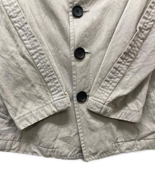 COMME des GARCONS HOMME PLUS（コムデギャルソンオムプリュス）COMME des GARCONS HOMME PLUS (コムデギャルソンオムプリュス) デカボタンシームジャケット グレー サイズ:Sの古着・服飾アイテム