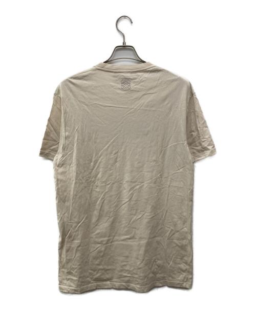 LOEWE（ロエベ）LOEWE (ロエベ) スタジオジブリ (スタジオジブリ) まっくろくろすけ ロゴ Tシャツ/h848341x01 ベージュ サイズ:Ｓの古着・服飾アイテム