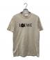 LOEWE（ロエベ）の古着「まっくろくろすけ ロゴ Tシャツ/h848341x01」｜ベージュ