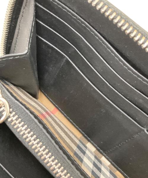 BURBERRY（バーバリー）BURBERRY (バーバリー) 長財布 ブラックの古着・服飾アイテム
