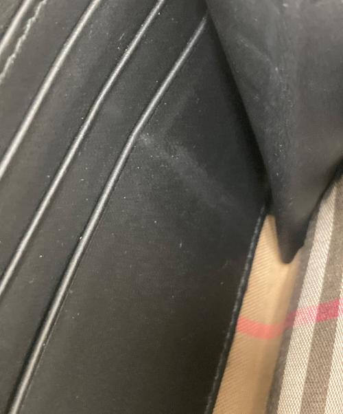 BURBERRY（バーバリー）BURBERRY (バーバリー) 長財布 ブラックの古着・服飾アイテム