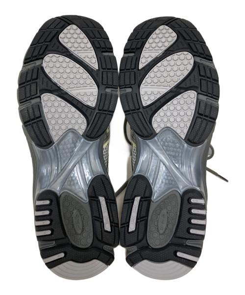 asics（アシックス）asics (アシックス) GEL-DS TRAINER 14 グレー×イエロー サイズ:24cmの古着・服飾アイテム