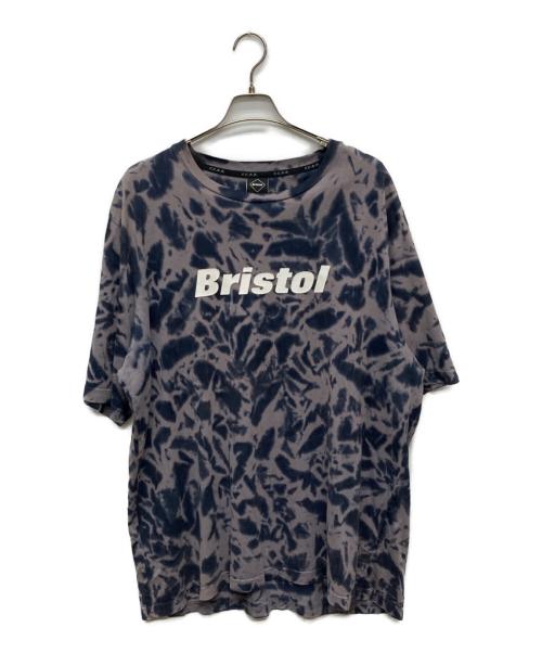 F.C.R.B.（エフシーレアルブリストル）F.C.R.B. (エフシーレアルブリストル) RELAX FIT TIEDYE AUTHNETIC LOGO TEE グレー サイズ:XLの古着・服飾アイテム