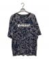 F.C.R.B.（エフシーレアルブリストル）の古着「RELAX FIT TIEDYE AUTHNETIC LOGO TEE」｜グレー