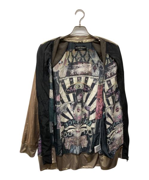 SHARE SPIRIT HOMME（シェアースピリットオム）SHARE SPIRIT HOMME (シェアースピリットオム) スカジャン ブラウン サイズ:44の古着・服飾アイテム