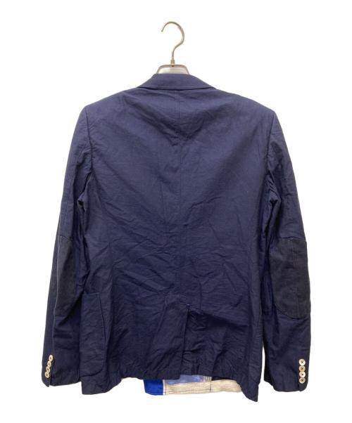 COMME des GARCONS JUNYA WATANABE MAN（コム デ ギャルソン ジュンヤ ワタナベ マン）COMME des GARCONS JUNYA WATANABE MAN (コム デ ギャルソン ジュンヤ ワタナベ マン) コットンジャケット ネイビー サイズ:Lの古着・服飾アイテム