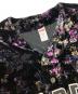 中古・古着 Supreme (シュプリーム) Floral Velour Baseball Jersey ブラック サイズ:Ｌ：25000円