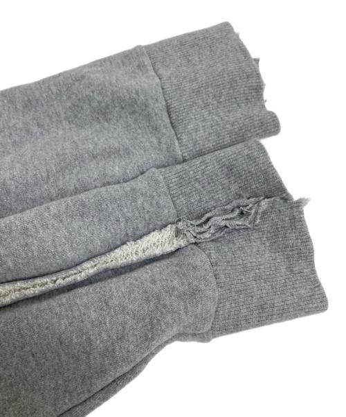 Maison MIHARA YASUHIRO（メゾン ミハラ ヤスヒロ）Maison MIHARA YASUHIRO (メゾン ミハラ ヤスヒロ) ダメージジャガード加工スウェット グレー サイズ:50の古着・服飾アイテム