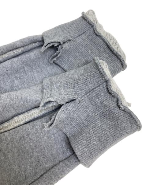 Maison MIHARA YASUHIRO（メゾン ミハラ ヤスヒロ）Maison MIHARA YASUHIRO (メゾン ミハラ ヤスヒロ) ダメージジャガード加工スウェット グレー サイズ:50の古着・服飾アイテム