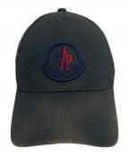 MONCLERモンクレール）の古着「ベースボールキャップ」｜ブラック