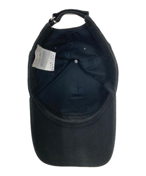 MONCLER（モンクレール）MONCLER (モンクレール) ベースボールキャップ ブラック サイズ:FREEの古着・服飾アイテム