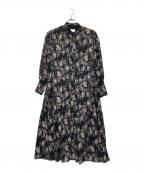 Ameriアメリ）の古着「GIULIA DRAWSTRING SHIRT DRESS」｜ブラック