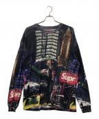 SUPREMEシュプリーム）の古着「Skyline Sequin L/S Top Night」｜ブラック