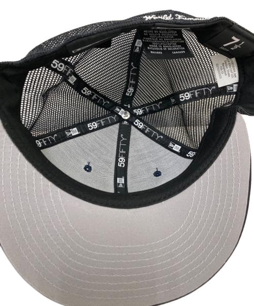 SUPREME（シュプリーム）Supreme (シュプリーム) New Era (ニューエラ) Mesh Box Logo Cap ネイビー サイズ:59.6cmの古着・服飾アイテム